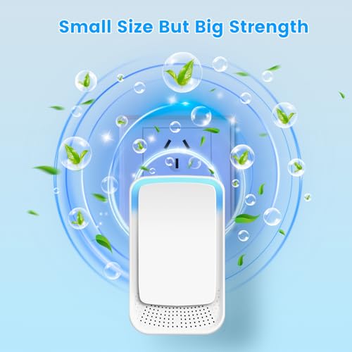 PVACG 4Pack Plug In Air Purifier for Home Mini Ionic Air Purifier for Small Room Quiet Working Air Ionizers for Home,Office, Bedroom,Living Room,Portable Air Freshener for Odor,Pets Smell(4) - Image 5