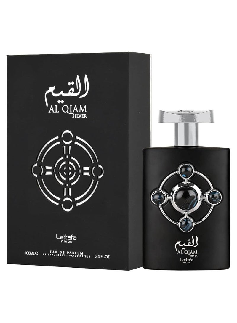 Lattafa AL QIAM Silver Eau de Parfum 100ml - Image 1