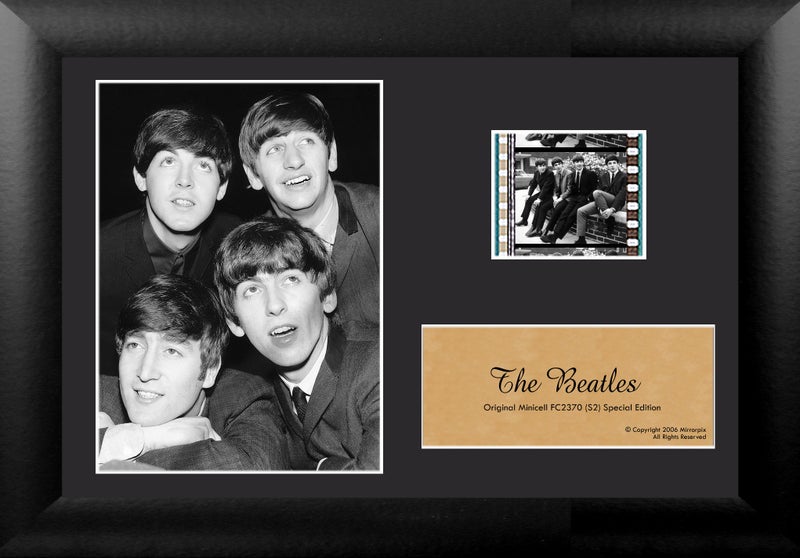Trend Setters FilmCells - Beatles (Series 2) Minicell Framed Desktop Presentation with easel stand, certificate and 1x 35mm film cell - 7x5 - Image 3