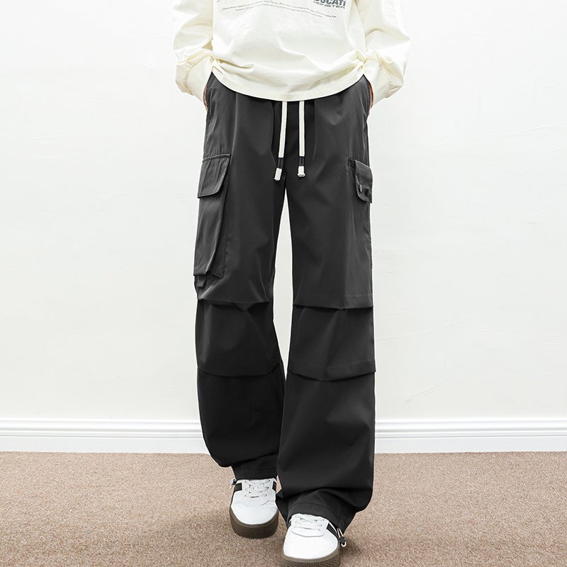 Arrival Pants Men'S Spring American Style Tooling Straight Casual Pants Boys Paratrooper Loose Trousers Men - Image 1