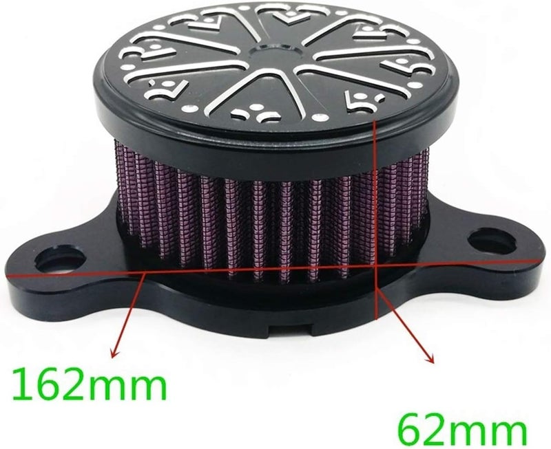 QASULER Motorcycle Air Filter Kit for Harley Sportster - Image 2