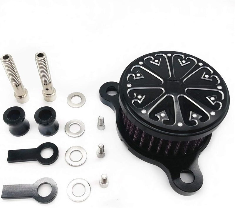 QASULER Motorcycle Air Filter Kit for Harley Sportster - Image 1