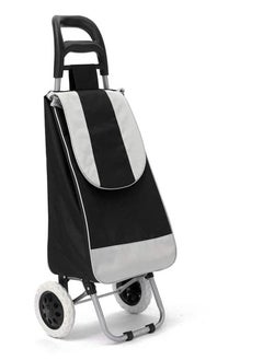 DubaiGallery Cart Shopping Trolley Bag Folding Shopping Cart Collapsible Trolley Bag  - Image 2