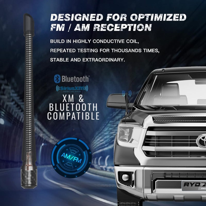 Rydonair 7-Inch Rubber Antenna for Toyota Tundra - Image 3