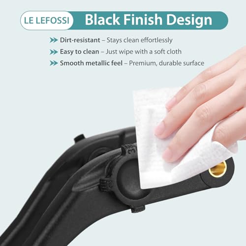 LE LEFOSSI Premium Aluminum Motorcycle Brake & Clutch Lever Compatiable with BMW R 1200 GS Adventure R 1200 RT 2014 2015 2016 2017 2018 R 1200 RS/R 1200 R 2015 2016 2017 2018 Nine T 2014-2016 Safety - Image 5
