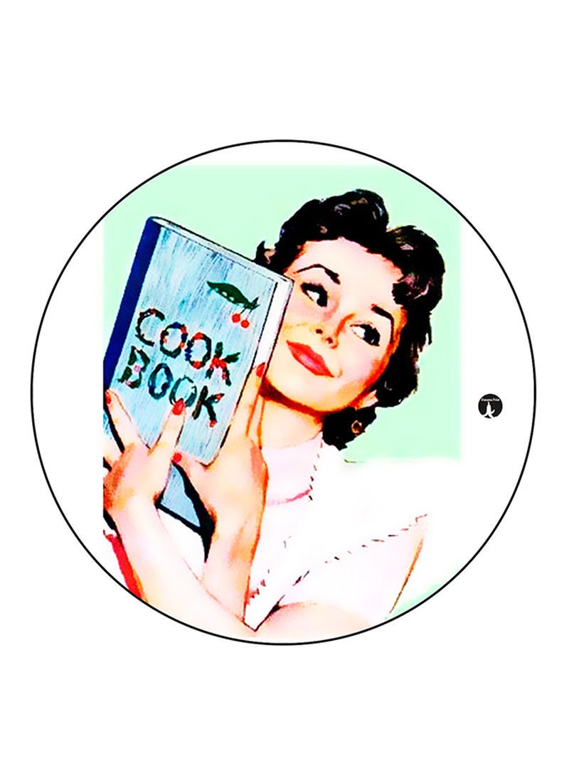 RKN Vintage Art Printed Fridge Magnet Multicolour - Image 1