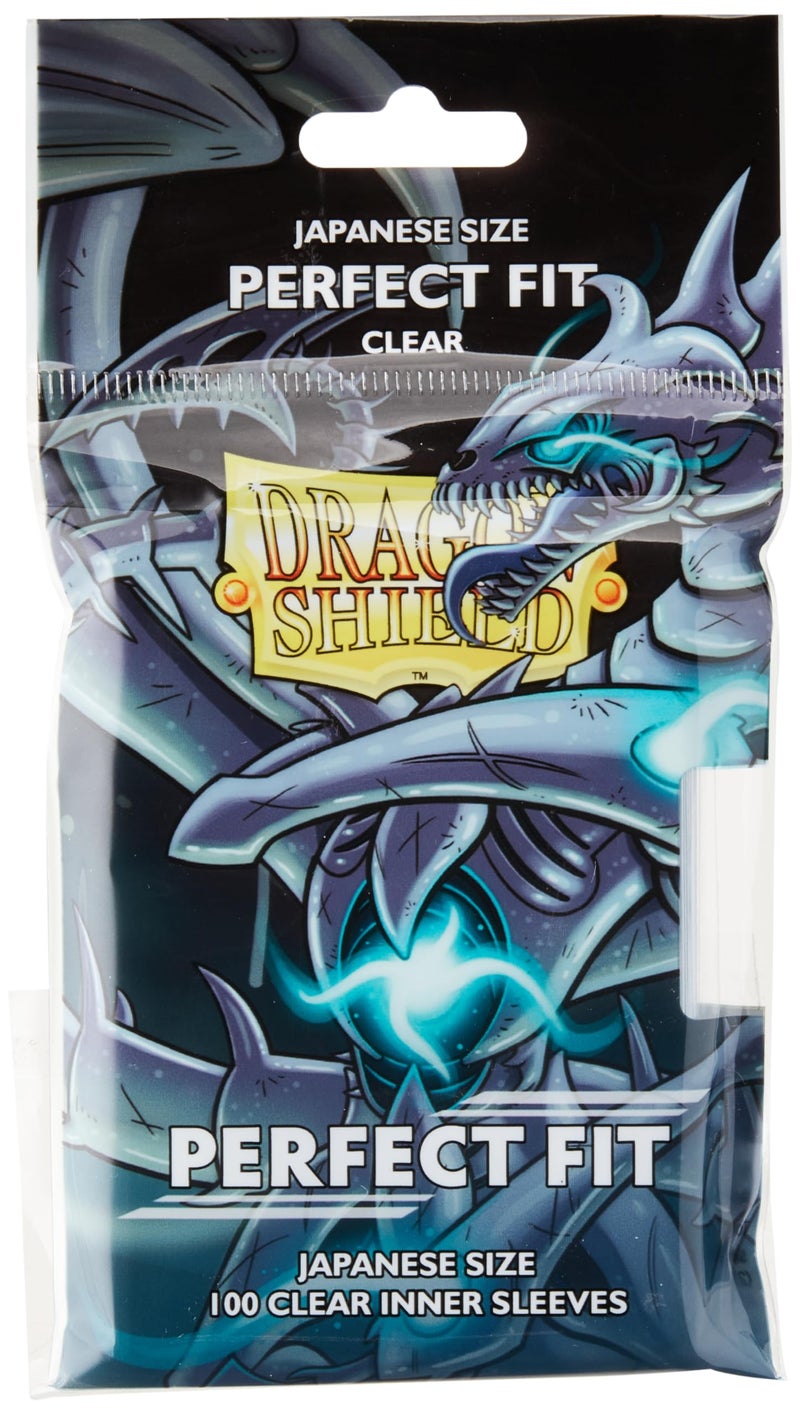Dragon Shield Japanese Card Sleeves Perfect Fit Toploaders Japanese Clear 100CT MTG Card Sleeves are Smooth Tough Compatible with Pokemon Yugioh Magic The Gathering Card Sleeves - Image 2