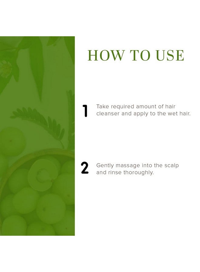 كادي نيتشورال شامبو/منظف أملا وبرينجراج للتحكم في قشرة الرأس وتساقط الشعر | شامبو لتقليل تهيج فروة الرأس | خالٍ من البارابين والكبريتات | مناسب لجميع أنواع الشعر، 210 مل - Image 4