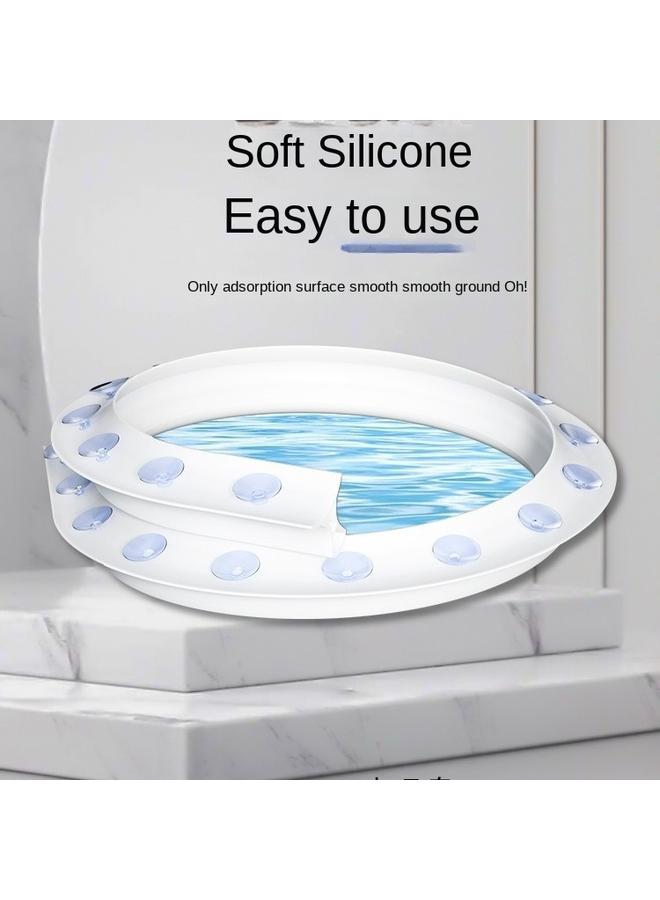 Bluejw Bathroom Sucker Water Barrier Removable Shower Room Toilet Bendable Waterproof Barrier Water Glues Free - Image 3