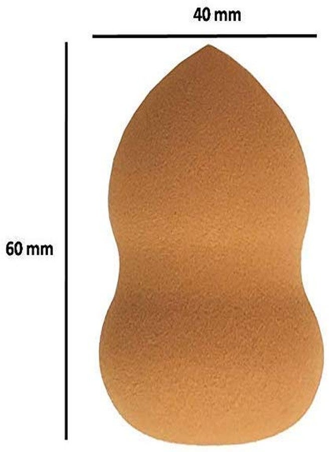 CHRONEX 3PCS Makeup Premium Beauty Sponge Blender Puff Set - LATEX-FREE Multipurpose Shape and Color - Image 3
