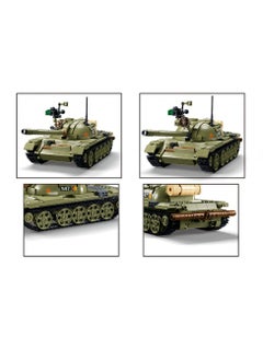 Sluban Sluban - Model Bricks Medium Tank (MBT) 3 In 1 T54S 1/35 604 Pieces - M38-B1135  - Image 4