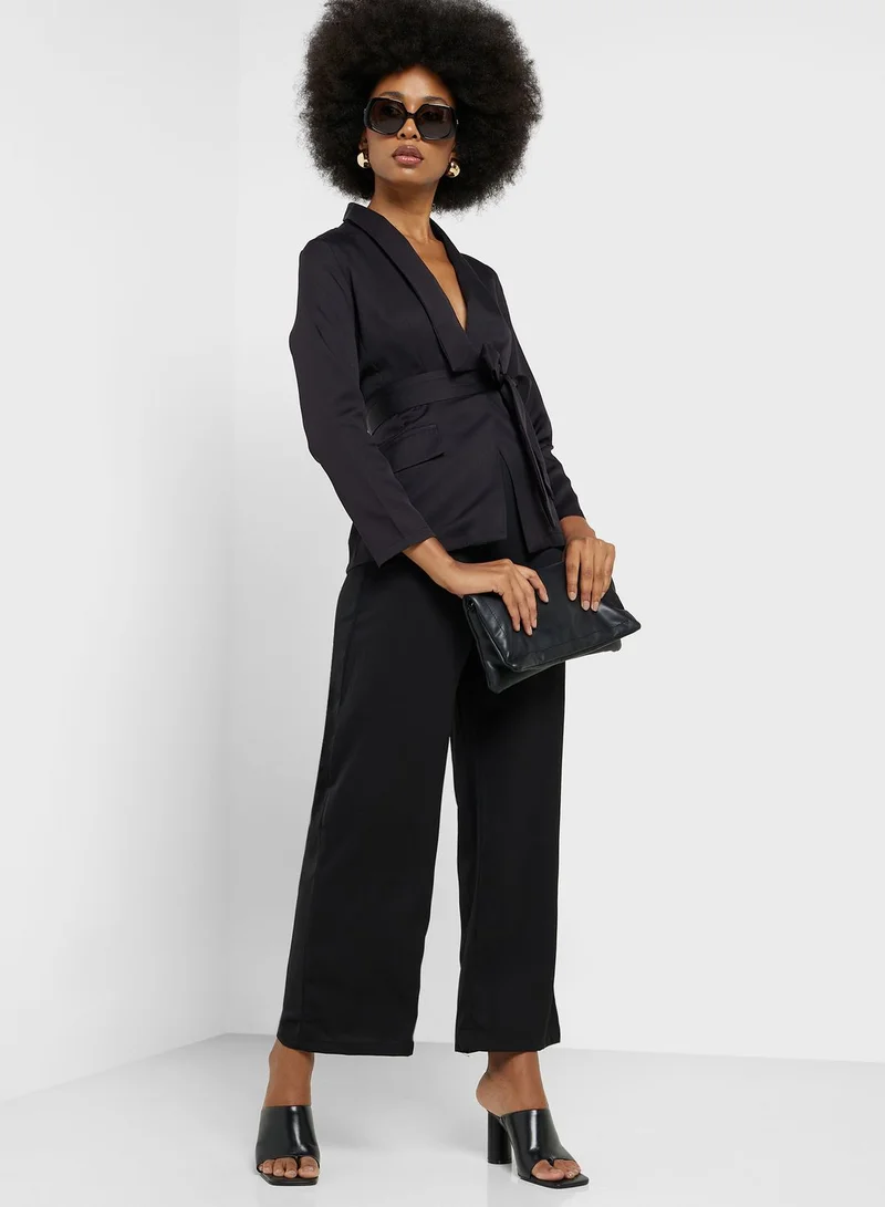 ELLA Belted Blazer