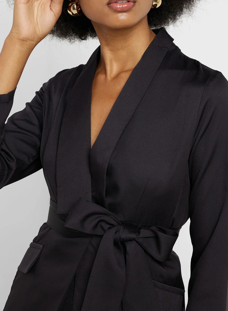 ELLA Belted Blazer