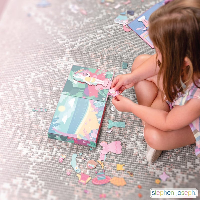 ستيفن جوزيف Magnetic Dress Up Doll 	Unicorn and Princess - Image 5