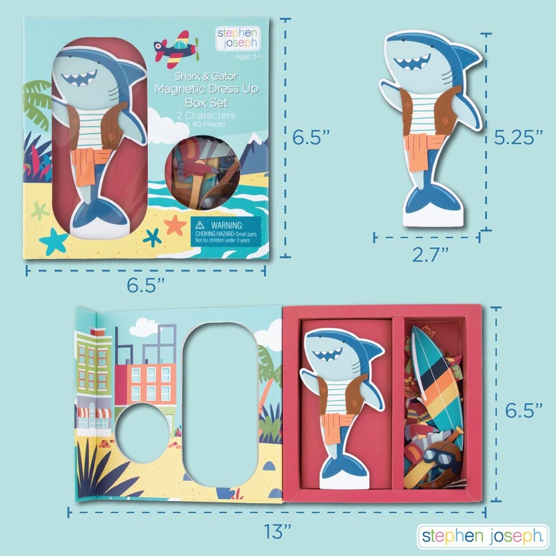 ستيفن جوزيف Magnetic Dress Up Doll 	Unicorn and Princess - Image 3