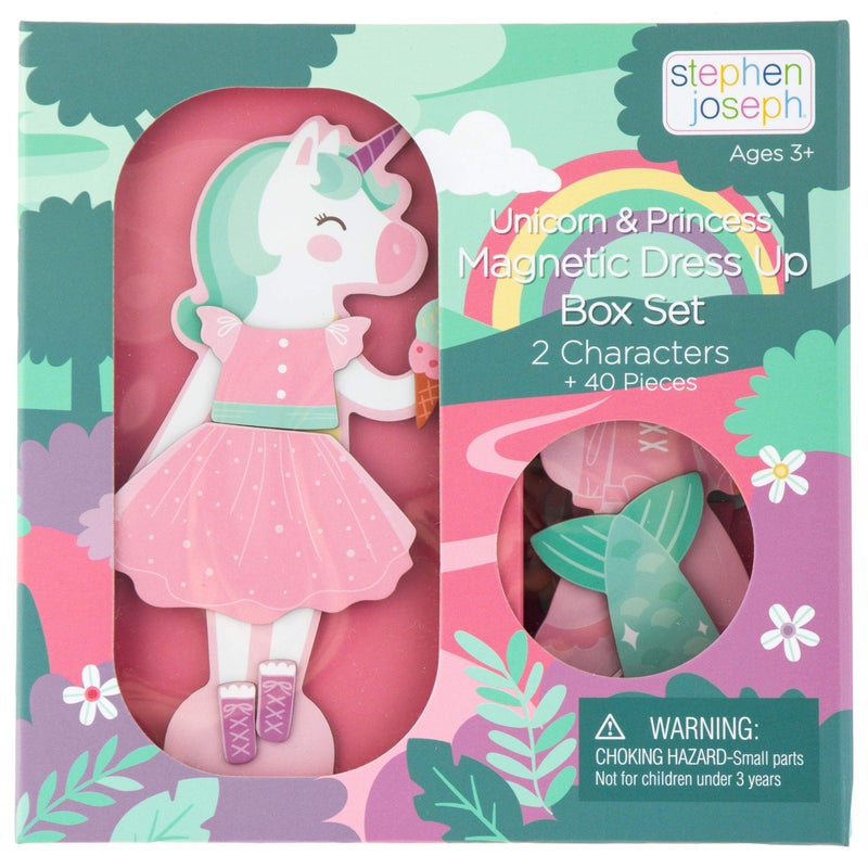 ستيفن جوزيف Magnetic Dress Up Doll 	Unicorn and Princess - Image 1