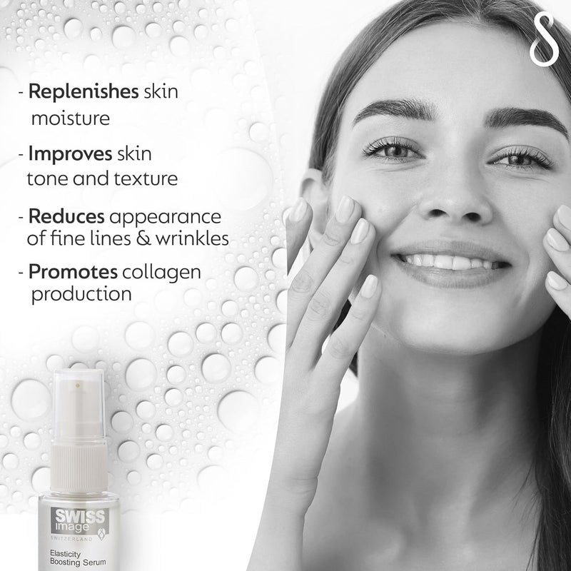 Swiss Image Elasticity Boosting Serum 30ml - Anti-Aging Formula with Snow Algae & Alpine Glacier Water - Image 4
