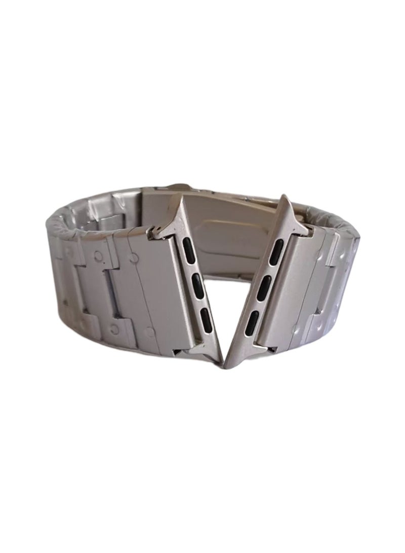 Start Stainless Steel Metal Smartwatch Band Wrist Strap 42mm-49mm - Image 3