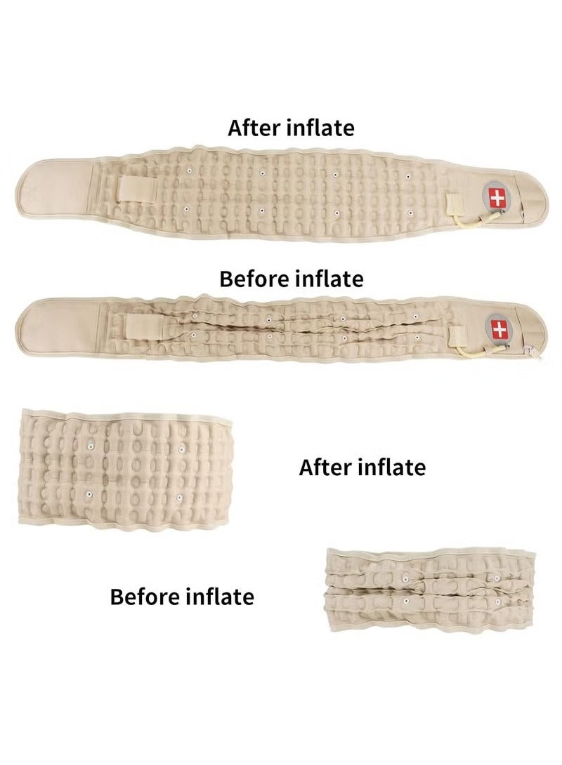Generic Inflatable waist beltwaist support, Lumbar Back Belt 360° full-wrapped air column support Nursing Back Brace for Lower Back Pain Relief for men and women  - Image 5