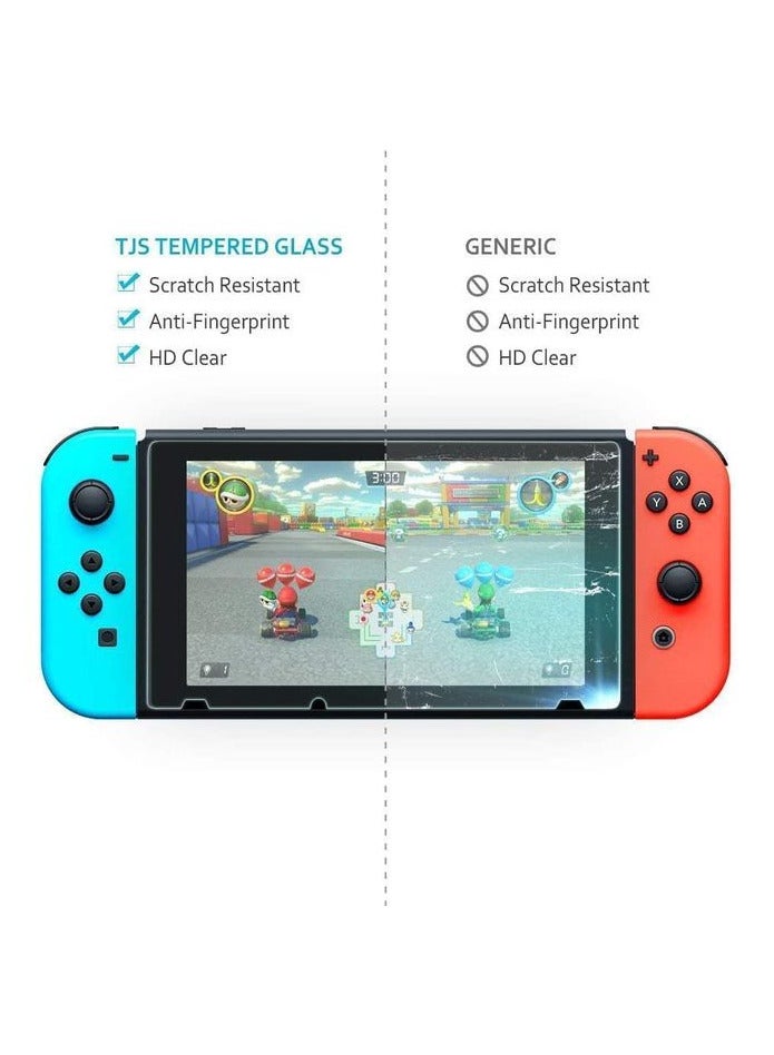Screen Protector Tempered Glass Premium HD Clear 1 Pcs Switch Anti-Scratch Screen Protector for Nintendo Switch - Image 2