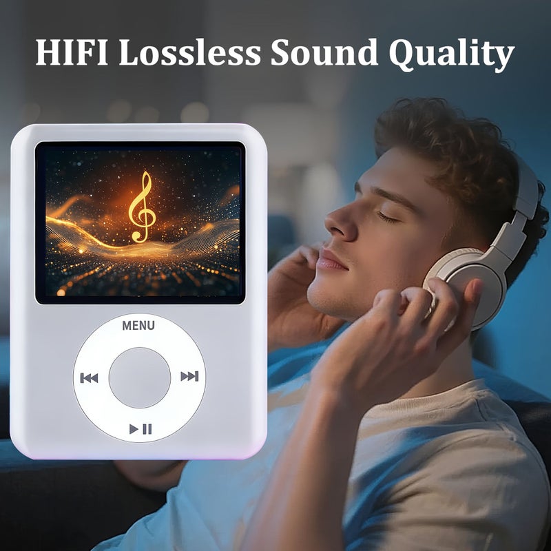 Black MP3 Player Hifi Lossless Sound Hd Speaker Recording Ebook Student Sport Portable Gift - Image 4