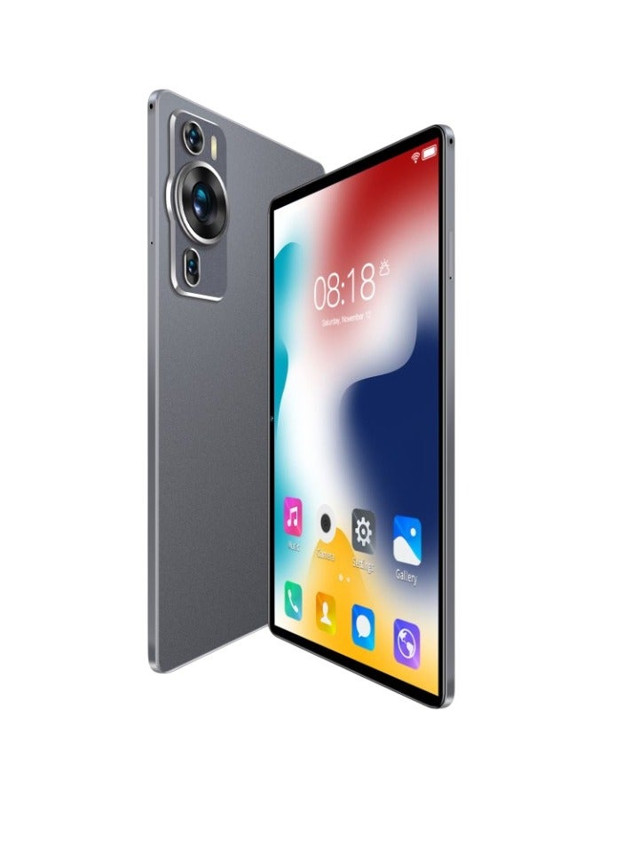 AROAQ P60 Pro 4G Wifi Android Tablet, 10.1 Inch Screen Octa Core Ultra Slim Mobile Phone Tablet, Multifunctional Dual Camera Touch Screen Pad, (1pc, Grey, 4GB RAM 64GB ROM (6750, 8.1)) - Image 1