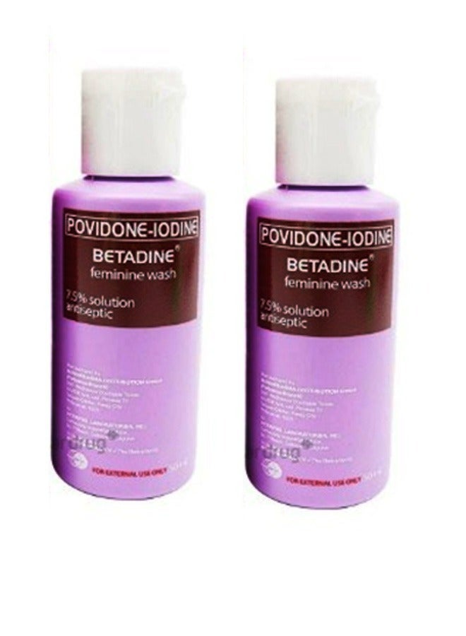 Betadine Two Pieces Of Feminine Wash 50x2 ml - Image 2