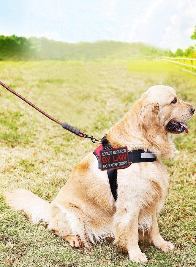 EHOPE Patch Service Dog Access Required by Law No Exceptions Vests/Harnesses Emblem Embroidered Fastener Hook & Loop Patch (Service Dog BY Law-6) - Image 5