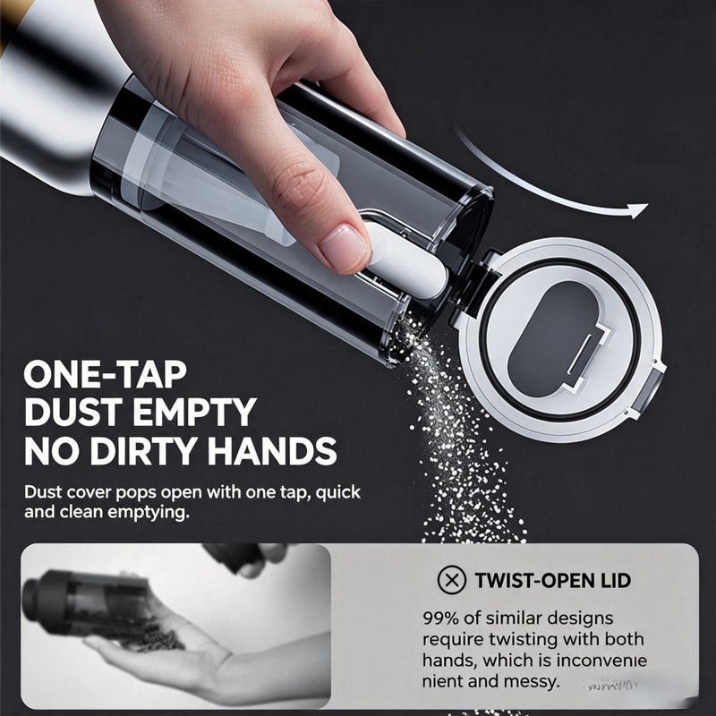 Cordless Car Vacuum Cleaner Handheld 10000Pa Suction - Image 2