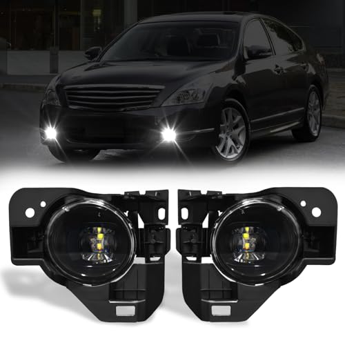 OKSIWA LED Fog Lights for Nissan Maxima 2009-2014, Front Bumper Fog Lamp with Switch Wiring Harness Kit, neblineros para autos delantero, faros antiniebla - Image 1