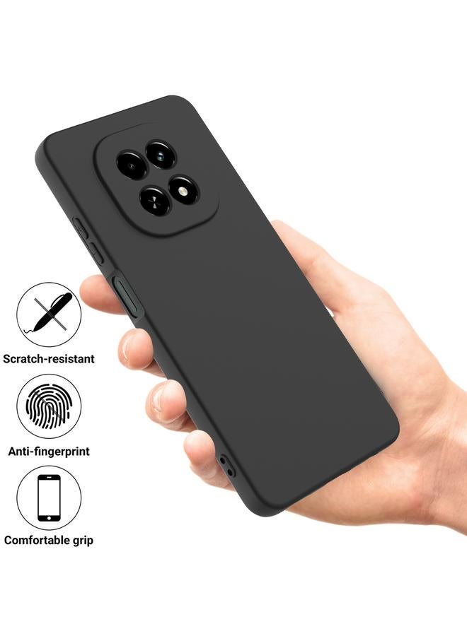 اس-توب جراب لهاتف Realme C63 5G / V60 5G جراب هاتف مقاوم للصدمات من السيليكون السائل بلون نقي - Image 2