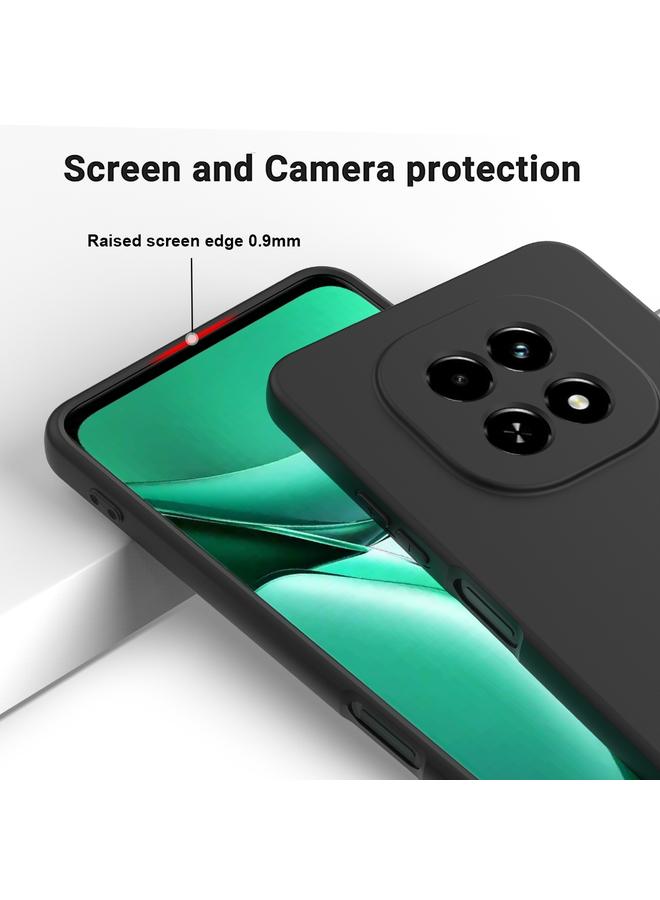 اس-توب جراب لهاتف Realme C63 5G / V60 5G جراب هاتف مقاوم للصدمات من السيليكون السائل بلون نقي - Image 4