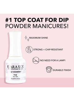 KIARA SKY Dip Essential, Top Coat, 15 Gram  - Image 1
