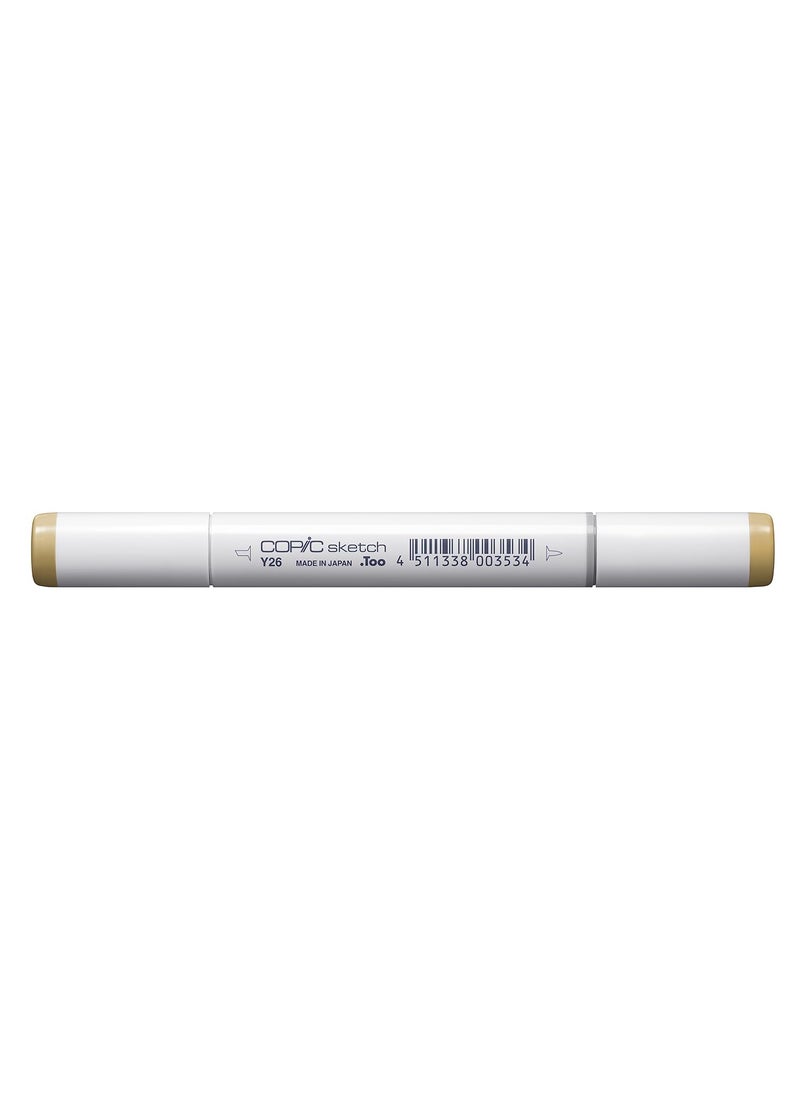 COPIC - Copic Markers Y26-Sketch, Mustard - Image 1