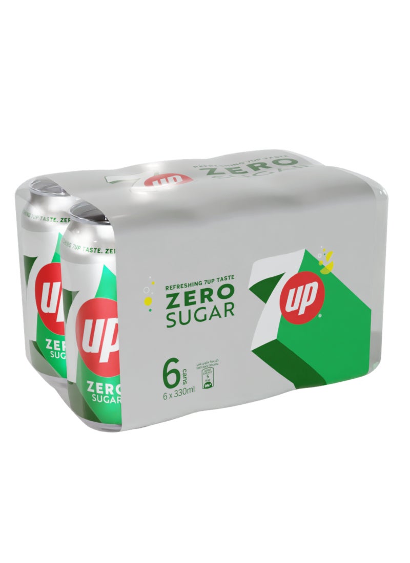 7up صفر علب مشروبات غازية - Image 1