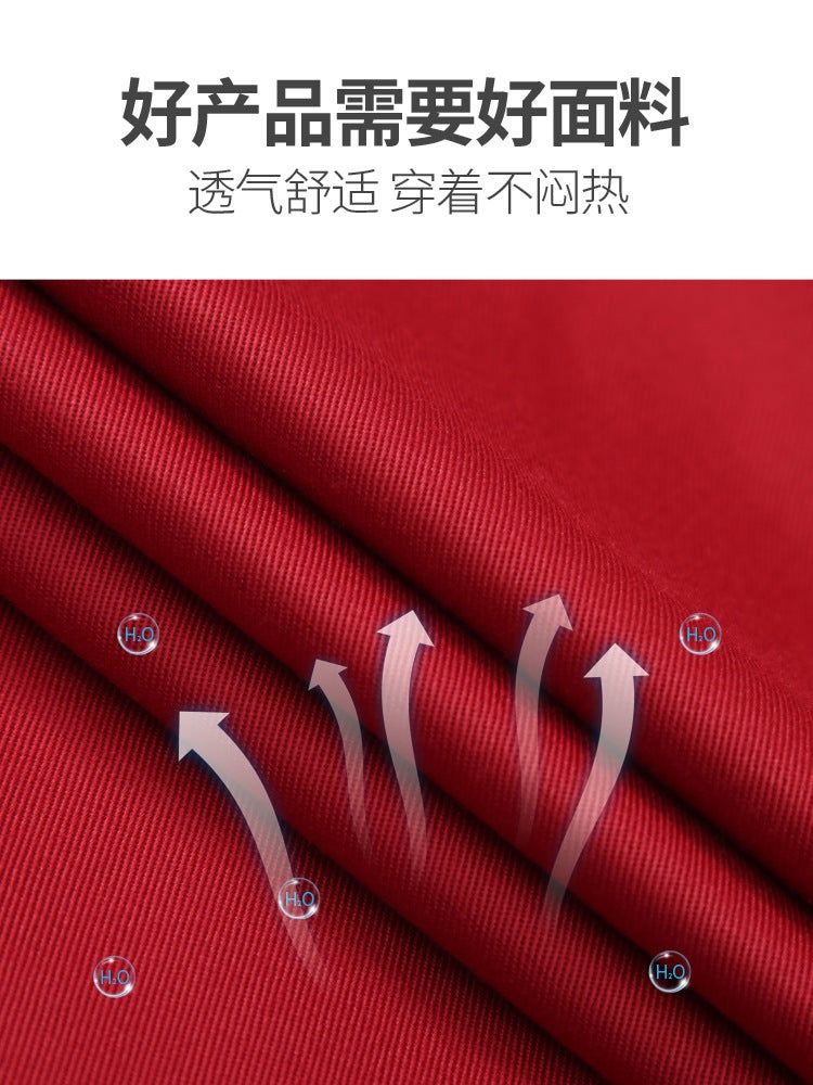 Chef Work Clothes For Men In , Catering, Tea House, El Kitchen, Baking Chef Uniforms, Short-Sleeved Work Clothes, Work Clothes - Image 5