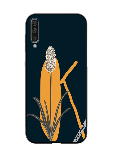 Protective Case Cover For Samsung Galaxy A50/A50s Alphabet K Design Multicolour