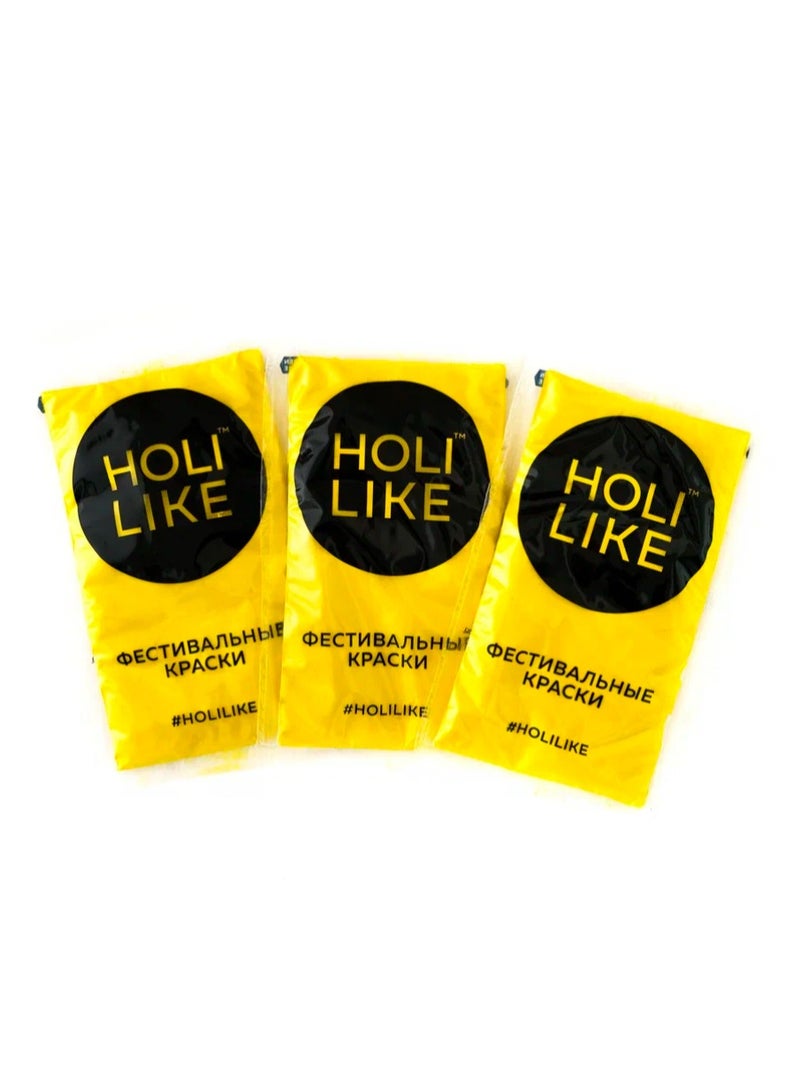 Holi Like Assorted Colored Powder 7 – 100% Natural, Hypoallergenic, Safe for Kids (4+), Non-Staining, Pet-Friendly, Premium Quality Holi Colors - Image 3