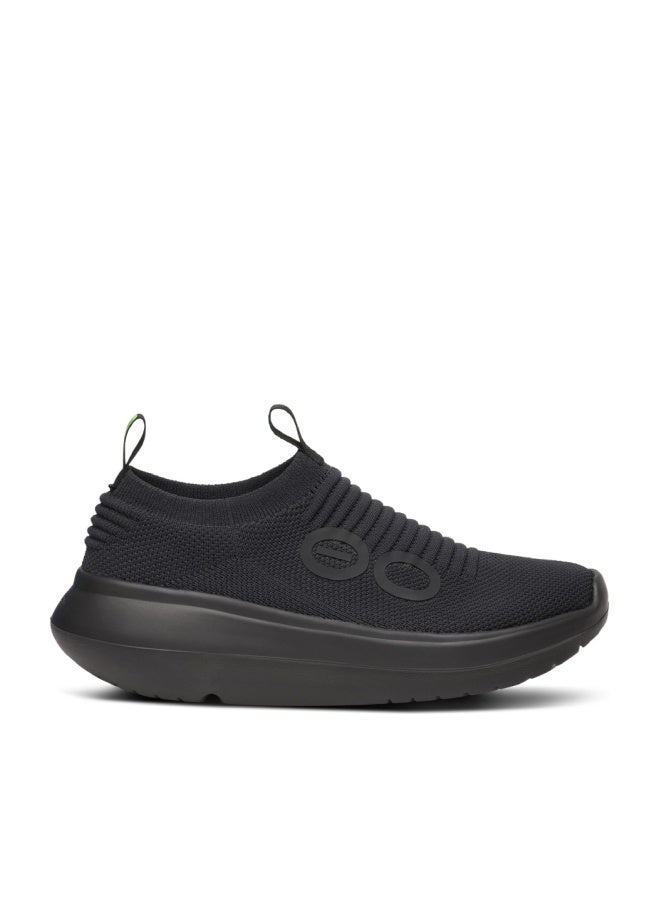 OOFOS OOmy Zen Recovery Shoe, Black - Womenâ€™s Size 9 - Image 1