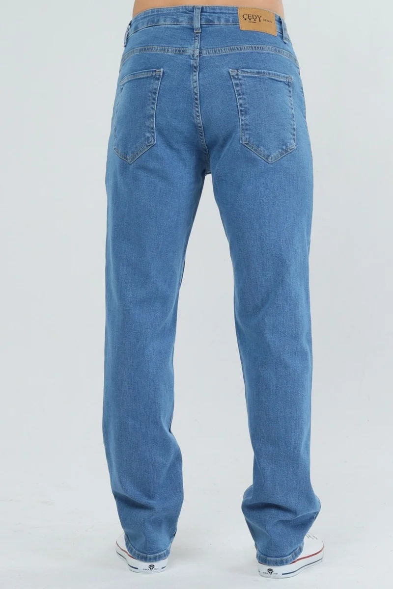 Cedy Denim Men's Baggy Loose Loose and Comfortable Jeans C346