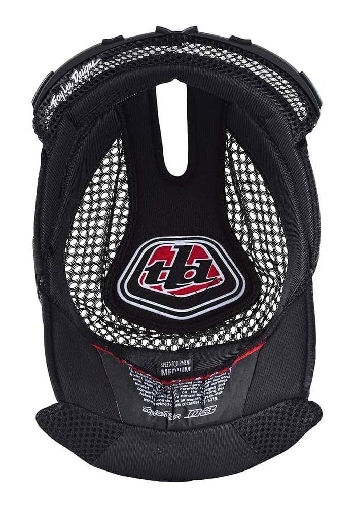 Troy Lee Designs D3 Helmet Spare Headliner - Black, Medium