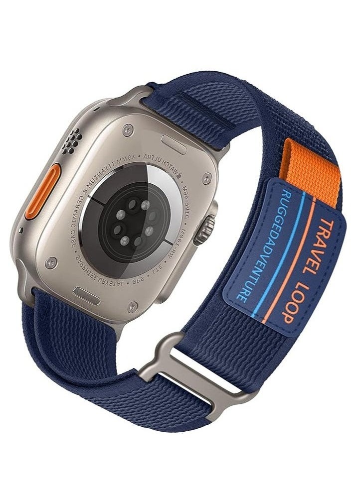 JAJEEK - Trail Loop Nylon Band for Apple Watch Ultra/Ultra 2 (49mm), Apple Watch Series 10 (46mm), Series 9/8/7 (45mm, 42mm) – Durable, Adjustable, Lightweight Sport Band for Fitness, Outdoor, and Daily Wear – Multiple Sizes & Colors Available - Image 1