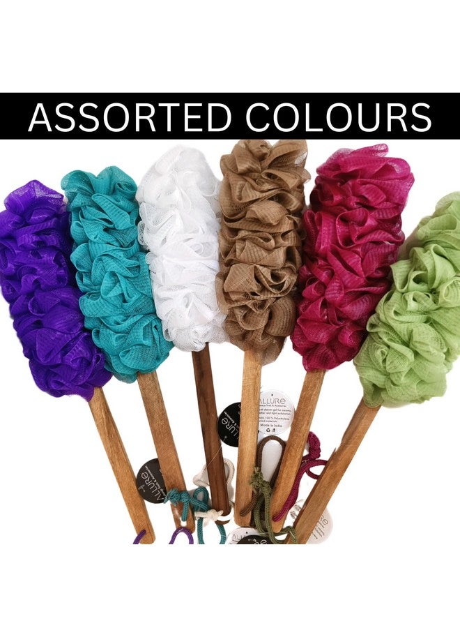 Allure Bathing Brush - (Assorted Color Wooden - 001) - Image 2