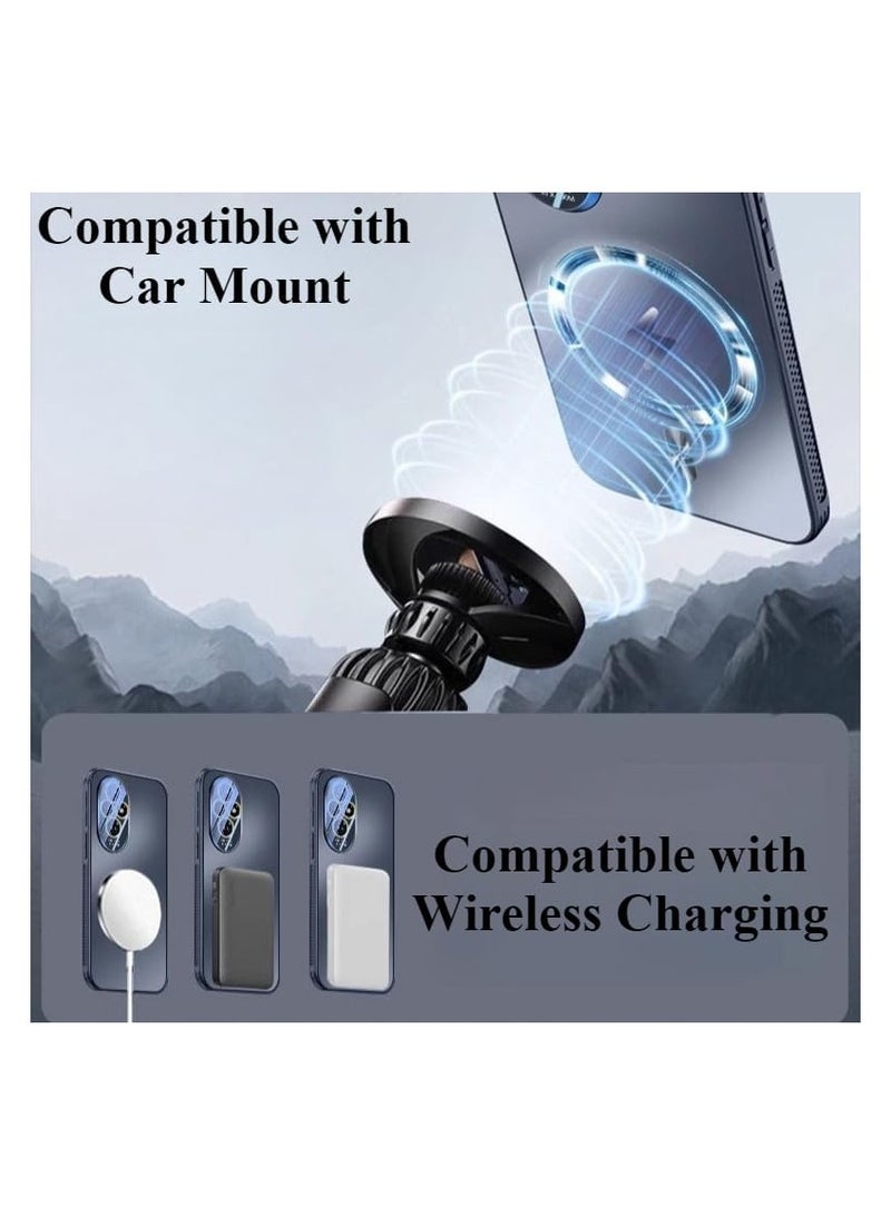 Case for Honor 200 Pro 5G (2024), Magnetic Phone Case with Lens Protection, Heat Dissipation and Drop Protection Back Case - Image 5