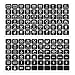 KVAEY 120 PCS Car Decal Stickers Graphic Text Auto Rocker Switch Labels Universal Waterproof Rocker Toggle Switch Panel Stickers for Dashboard Boat RV Car Truck 4 Horizontal - Image 2