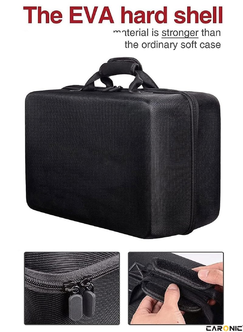 CARONIC - PS5 Carrying Case Travel Storage Bag Compatible With Playstation 5 Slim - Image 1