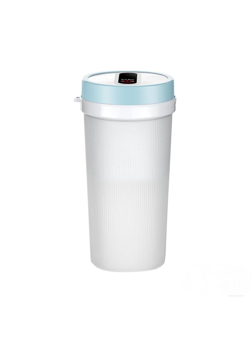 Y&D Portable Electric Juicer Cup Outdoor Wireless Fruit Stirring Cup Blue 1300mah  - Image 1