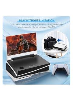 G-STORY G-Story 14 LED 4K Portable Gaming Monitor For PS5 Slim  - Image 2
