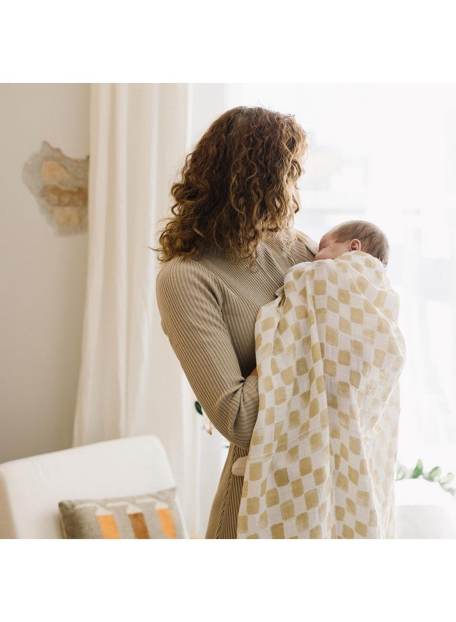 ليتل يونيكورن بطانية أطفال قطنية فاخرة بتصميم وحيد القرن الصغير | قماش مسامي | للتقميط واللعب والرضاعة وغيرها (أدوبي تشيكر) - Image 5