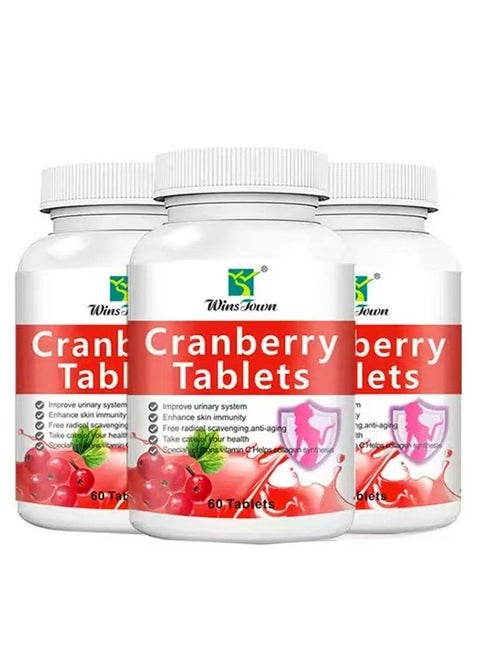Cranberry Tablets  Anti Aging Skin Whitening Tablet  Urinary Health And Immune Support Tablets  Women Health Care Supplements For Boosting Immunity And Improving Urinary Systems 60 Tablets
